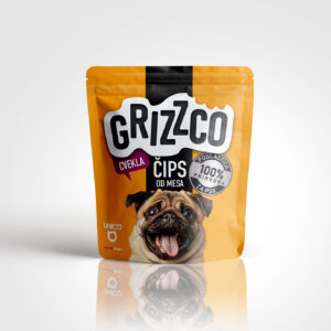 Grizzco -  Čips od mesa <br> sa  dodatkom cvekle